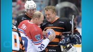 Vladimir Putin Plays Hockey With Ex-NHL Stars – and Scores Eight Goals