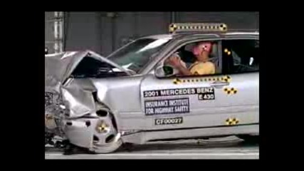 Crash Test Mercedes Benz E - 430