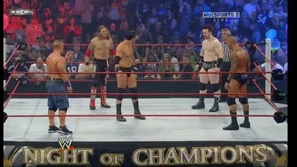 Night of Champions Six Pack Challenge For The Wwe Champion Part 1 