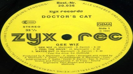 Doctor`s Cat - feel the Drive 1984