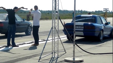 B M W E30 vs Audi 80 S2 Turbo