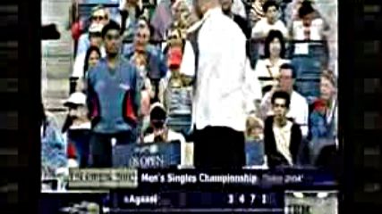 A Agassi- P Sampras Us Open 2002 Final