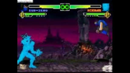 Sub Zero vs Iceman (led sre6to led )