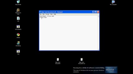 Virus s Notepad Qko !!!
