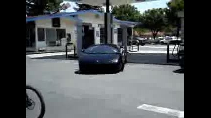 Black Lamborghini Gallardo Spyder 