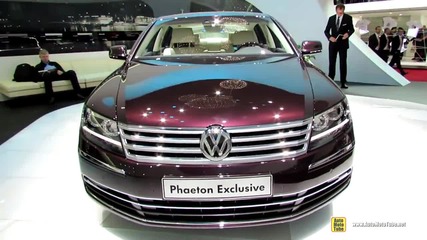 2014 Volkswagen Phaeton - Exterior and Interior Walkaround - 2014 Geneva Motor Show