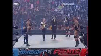 Bragging Rights 2009 - Batista vs The Undertaker vs Cm Punk vs Mysterio ( World Heavyweight Title) 