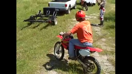 Honda Cr 85 Crash