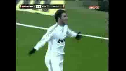Real Madrid vs Zaragoza (6 - 0) All Goals & Highlights - 19.12.2009 