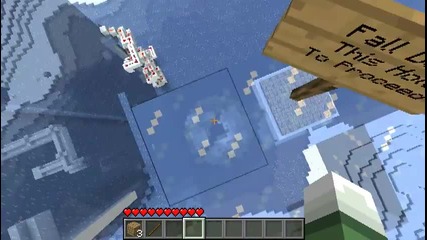 Minecraft - River of Ice Custom Map with Chimneyswift Part 2_ World's Longiest Ladder