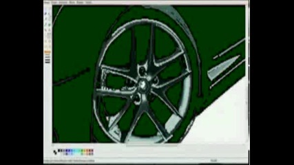 Рисуване На Saab 9 - 3 С Ms Paint