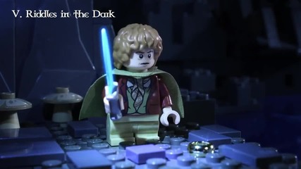 Лего: Хобит трилогията - за 72 секунди - трейлър # Lego The Hobbit in 72 Seconds - trailer [ hd ]