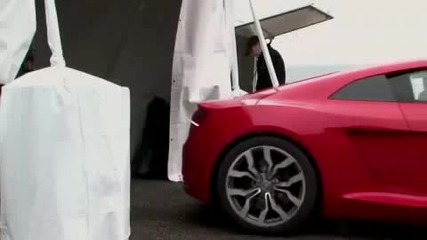 Audi E - Tron Electric Supercar Test Drive 