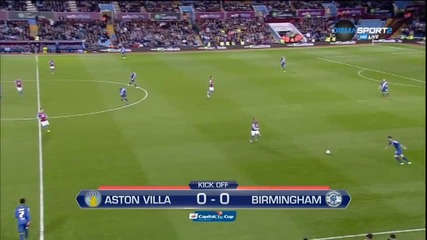 ВИДЕО: Астън Вила-Бирмингам 1:0, резултатите от Купата на Лигата