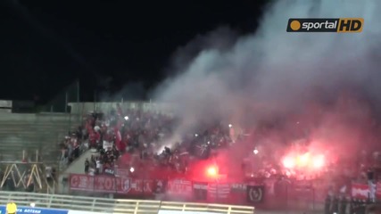 Сектор " Г " с уникaлно пирошоу на " Лаута "