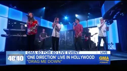 One Direction - Drag Me Down - Live on Good Morning America 2015