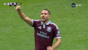 Aston Villa with a Spectacular Goal vs. Tottenham Hotspur
