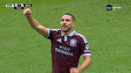 Aston Villa with a Spectacular Goal vs. Tottenham Hotspur