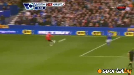 Евертън - Манчестър Юнайтед 0:1 29.10.2011