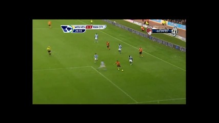 30.10.2010 Уулвърхямптън 1 - 1 Манчестър Сити гол на Милиаш 