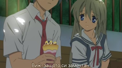 [бг субс] Clannad - 24