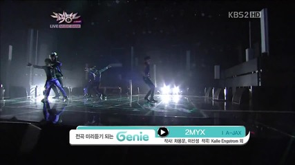 A - Jax - 2myx @ Music Bank 16.11. 2012 H D