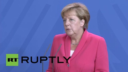 Меркел заклейми ксенофобията и агресията към бежанци