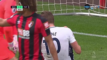 Борнемут - Тотнъм 1:1 /първо полувреме/