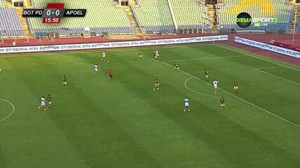 Ботев Пловдив - АПОЕЛ 0:0 /първо полувреме/