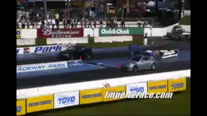 Eclipse vs. 350z Supercharge