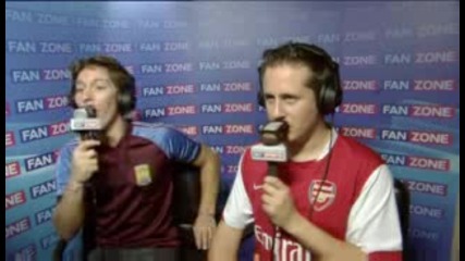 Луестхам - Арсенал 26.10.08 Fanzone