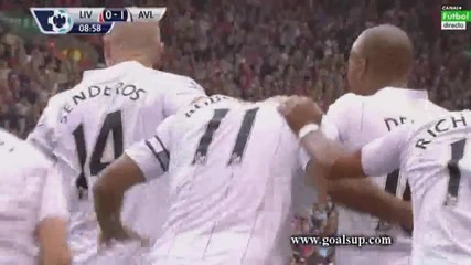 Ливърпул 0:1 Астън Вила 13.09.2014