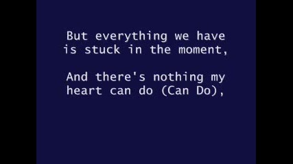 Justin Bieber - Stuck In The Moment ( lyric )