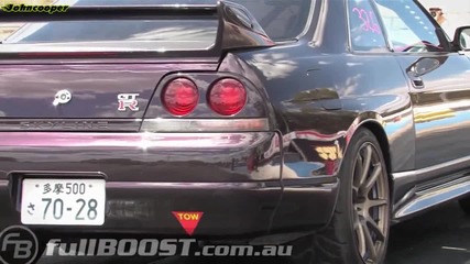 Nissan Skyline R33 Gtr - 1/4 миля