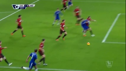 Челси - Уест Бромич 2:2, Премиърлийг, 21-и кръг