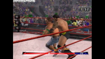 Wade Barrett Vs john cena raw pc
