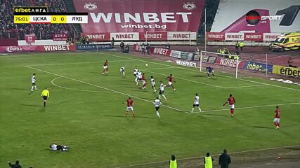 Играта на Лудогорец в дефанзивен план