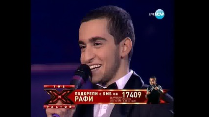 Рафи - Nutbush city limits - X Factor Концертите Bulgaria