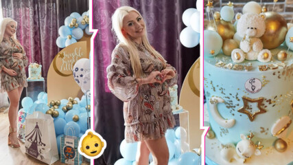 Обратно броене: Baby shower за Калина Кузманова! Актрисата обяви пола на бебето