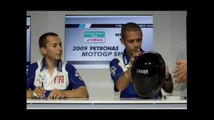 Valentino Rossi y Jorge Lorenzo
