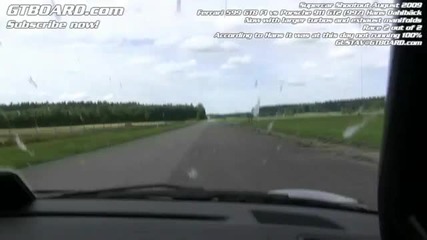 Ferrari 599 Gtb F1 vs Porsche 911 Gt2 - 997 