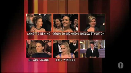 Великата звезда Хилари Суонк печели Оскар за филма си Момиче за Милиони (2004)