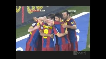 Barcelona vs Real Sociedad 5 - 0 (12.12.2010) 