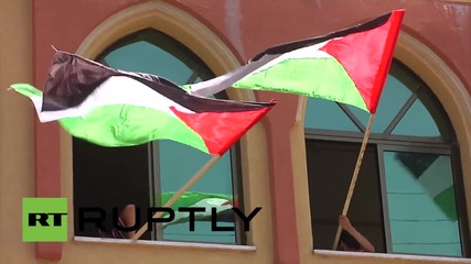 State of Palestine: Hundreds rally after toddler killed in arson attack by suspected Israeli settlers