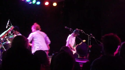 100 Monkeys, performing Aim High at The Roxy, 2_19_11, Jackson Rathbone