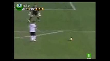 Валенсия - Севиля 3:2 21.01.2009