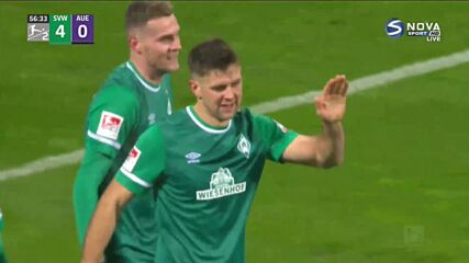 Вердер - Ерцгебирге Ауе 4:0 /репортаж/