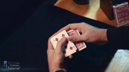Top 4 card techniques for 1 card trick Drift Under