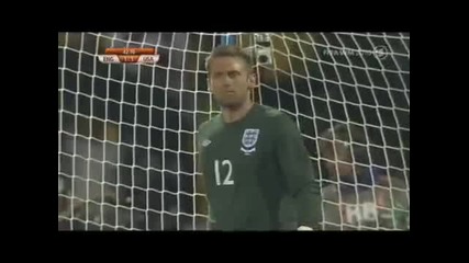 World cup 2010 Англия - Сащ 1:1 Гол на Clint Dempsey 