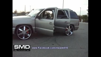 On Oil - 4 18s New Rf Amps Mids Highs Clean at 100ft Chevy Tahoe System Rebuild Update 